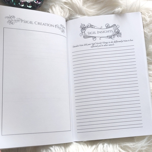 Dream Amethyst Customizable Grimoire™© - Picture 6 of 14